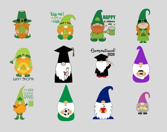 Plus de 400 Gnome Bundle, Gnomes joyeux Noël svg, svg Gnome, Funny Gnome svg, Gnome coupe fichiers, fichier de coupe Cricut, Silhouette, téléchargement immédiat