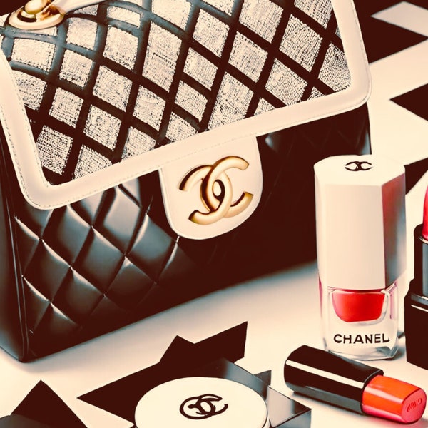 Printable Fashion Poster Chanel