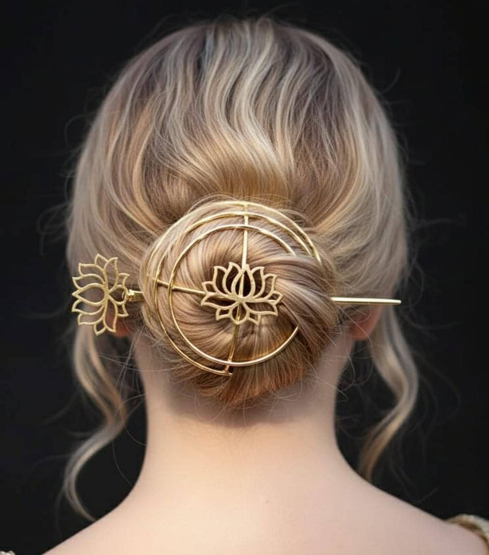 Vintage Hair Bun Holder Cage - Etsy display picture 1