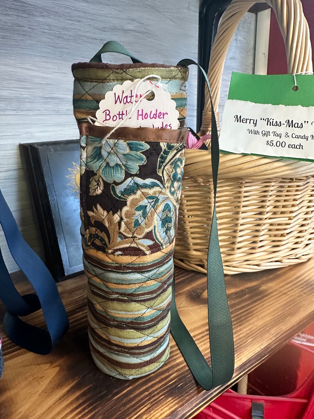 Fabric Water Bottle Holder Etsy