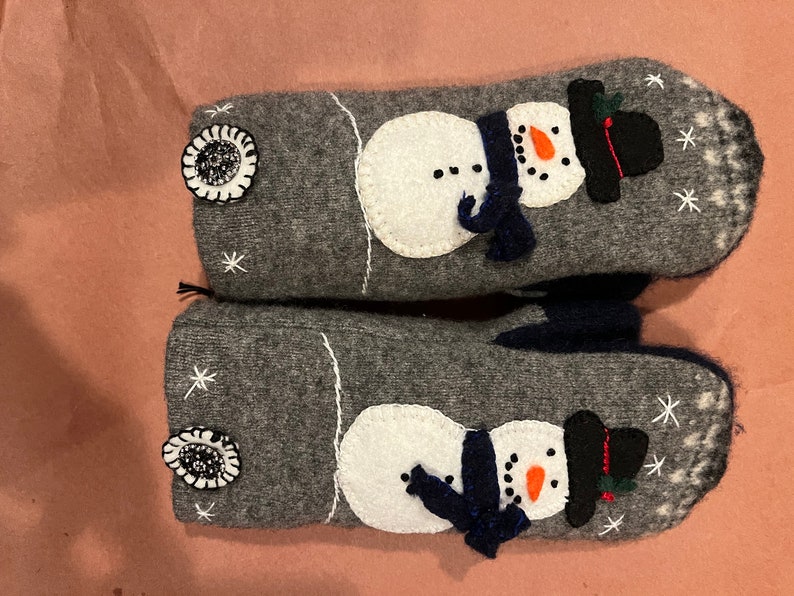 Handmade Mittens Etsy