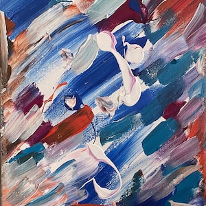Blue Orange White No. 152