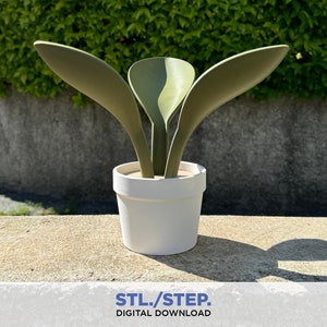 Leaflow | 3D watering funnel | Digital Files | 3D funnel | 3D digital file | 3D stl files | 3D model STL | gardening | 3D water funnel
