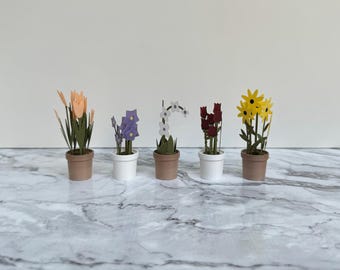 Flora Collection | 3D magnets | Digital Files | 3D fridge magnets | 3D digital file | 3D stl files | 3D model STL | magnet flower
