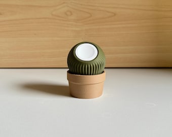 Spiky mini | 3D apple watch | Digital Files | 3D watch charger | 3D digital file | 3D stl files | 3D model STL | apple watch holder | magsafe