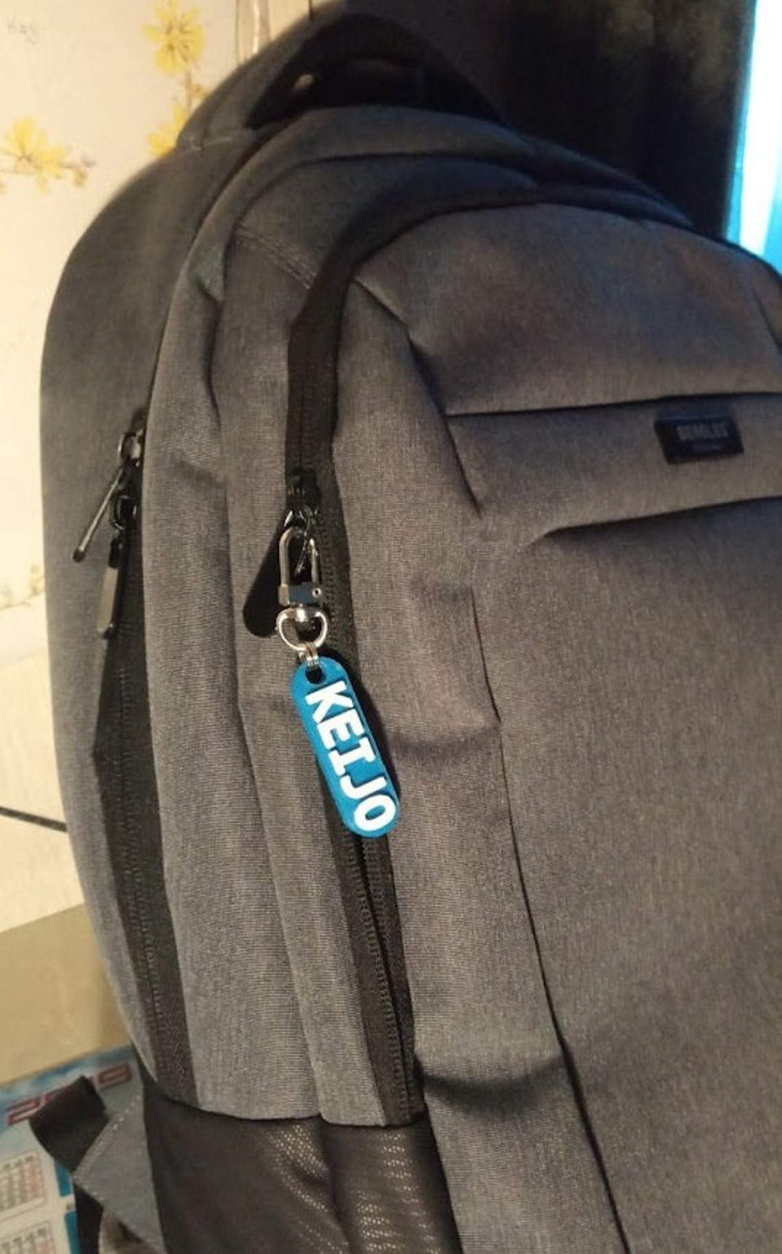 Backpack Key Chain Custom 3D Printed Keychain - Custom Key Chain - Name Keychain - Custom ...