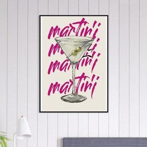Citazione motivazionale da parete – Poster artistico incorniciato