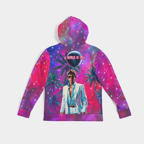 The World Is Your's Scarface Miami Beach Hoodie