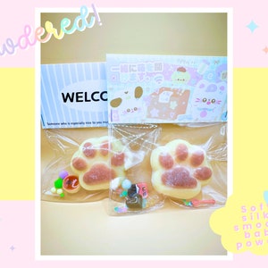 Pudding Paw Cat Dog Taba Squishy Sensory fidget Desk toy stress toy soft sticky gift!