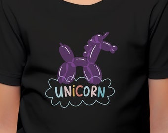 Chemise Licorne | T-shirts pour enfants | Cadeau enfant | Cadeau anniversaire enfant | Fille | Licorne | Cadeau d'anniversaire enfant