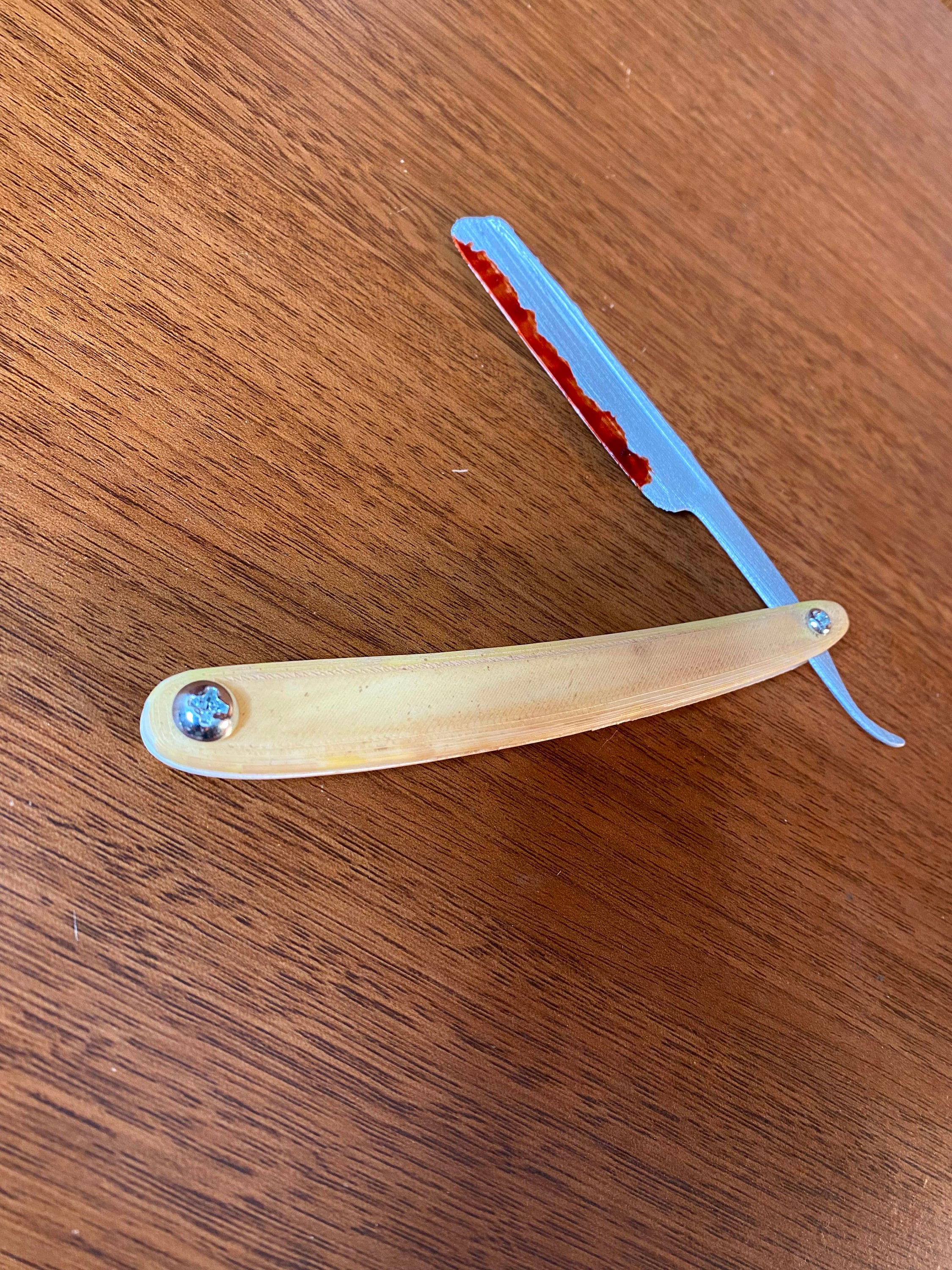 Leatherface Hitchhiker Nubbins Sawyer PROP PLASTIC Knife Texas