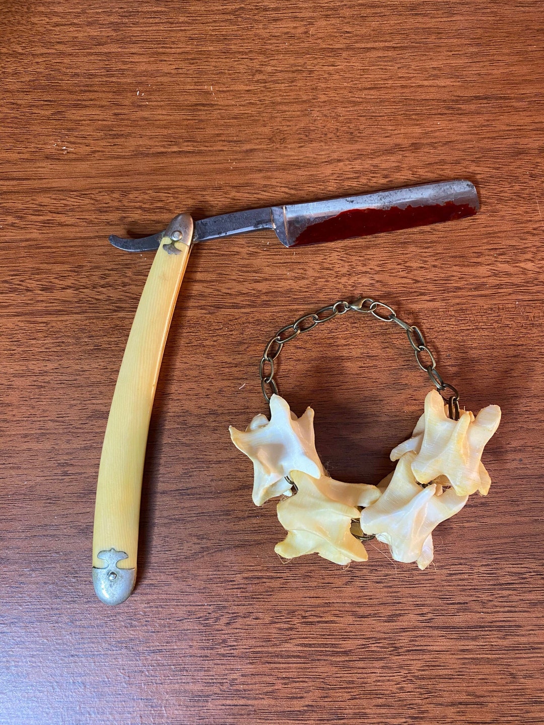 Leatherface Hitchhiker Nubbins Sawyer Bracelet Knife COMBO Texas