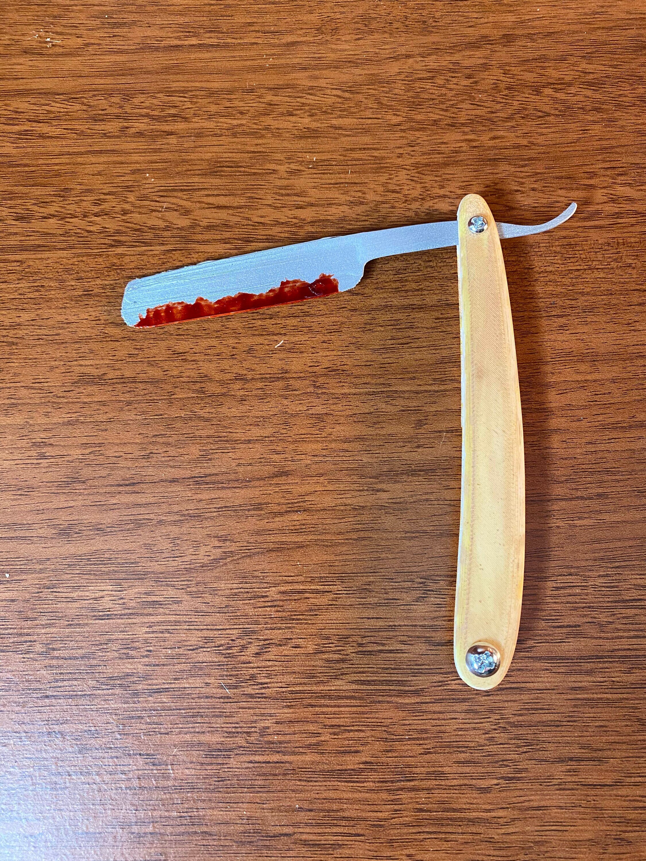 Leatherface Hitchhiker Nubbins Sawyer PROP PLASTIC Knife Texas