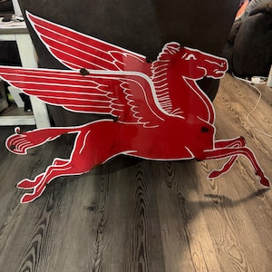 Mobil pegasus sign - Etsy 日本