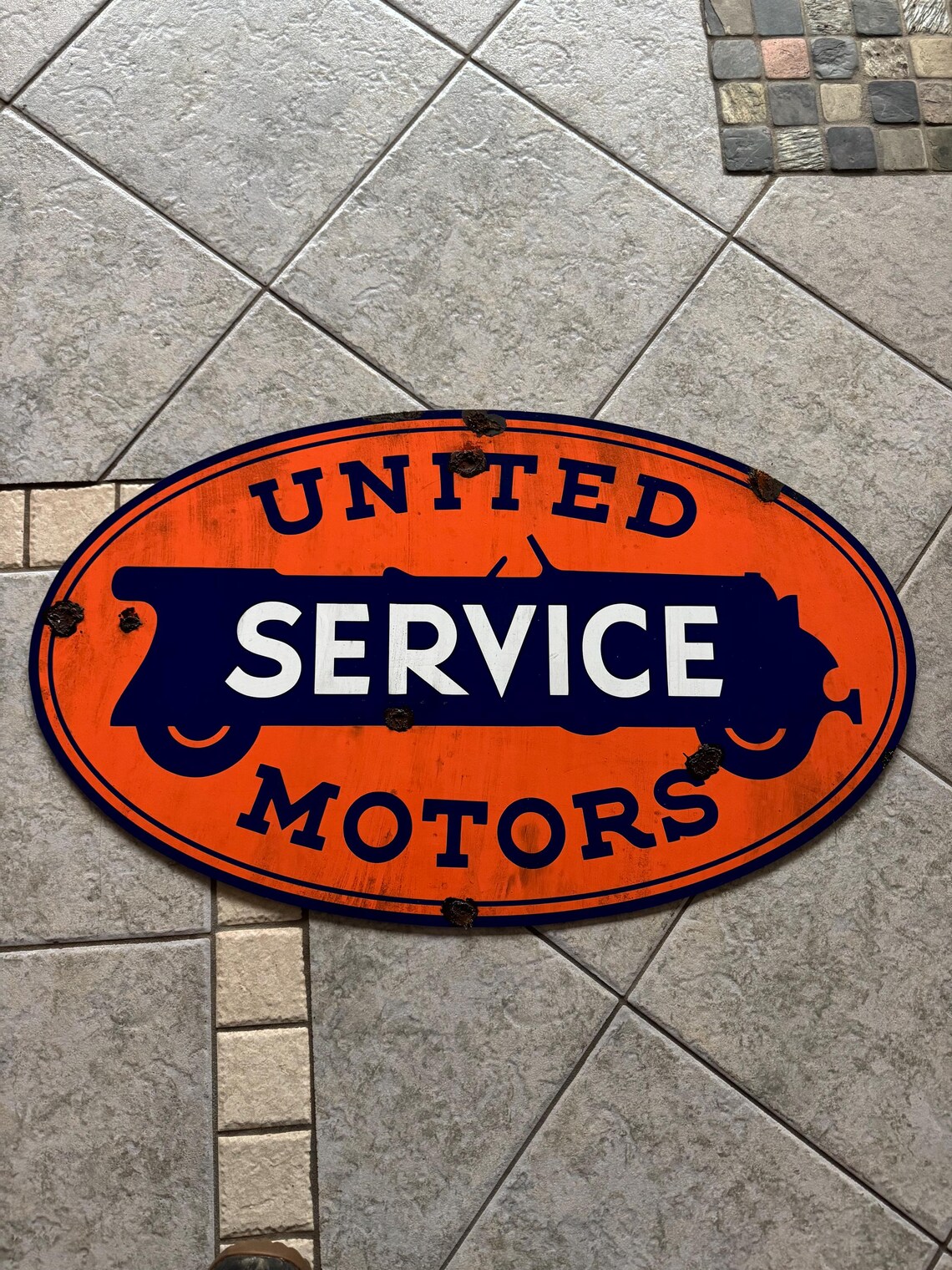 Auto Barn Sign Antique Style-barn Find Vintage Look United Motors Dealer Sales Sign - Etsy