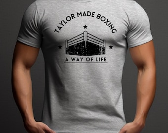 Taylor Made Boxing T-Shirt: St. George Utah Gym Apparel