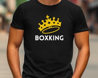 BOX KING atletisch T-shirt: ringklaar fitness-T-shirt