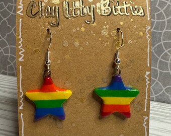 Star Pride Rainbow Earring