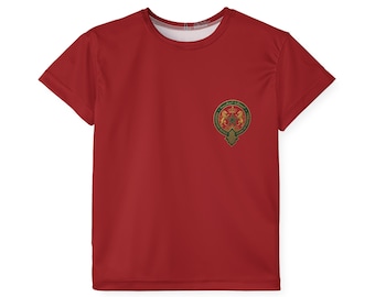 Camisa esportiva infantil marroquina