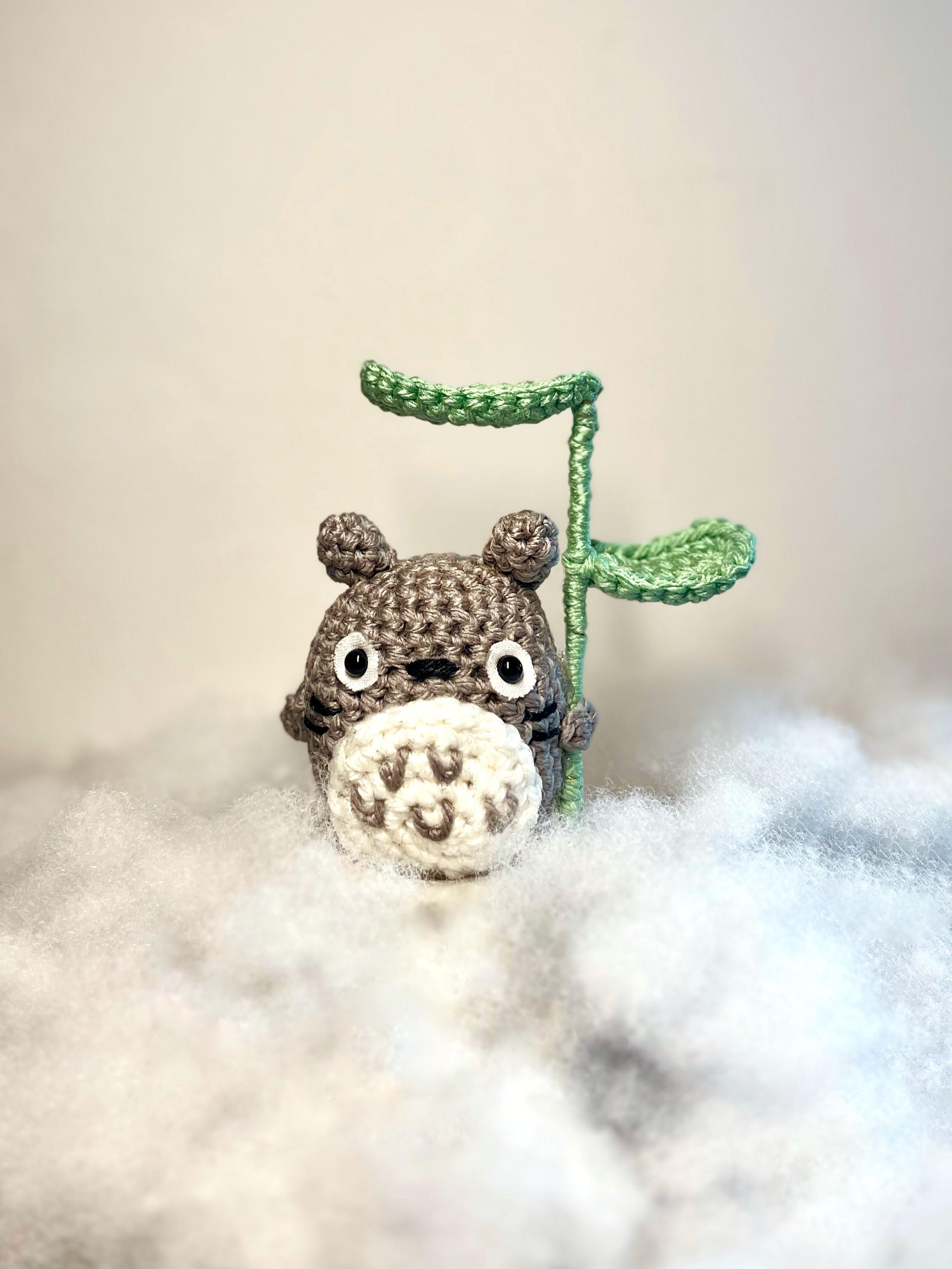 Totoro & Soot Sprites (susuwatari) Crochet Pattern - Studio Ghibli