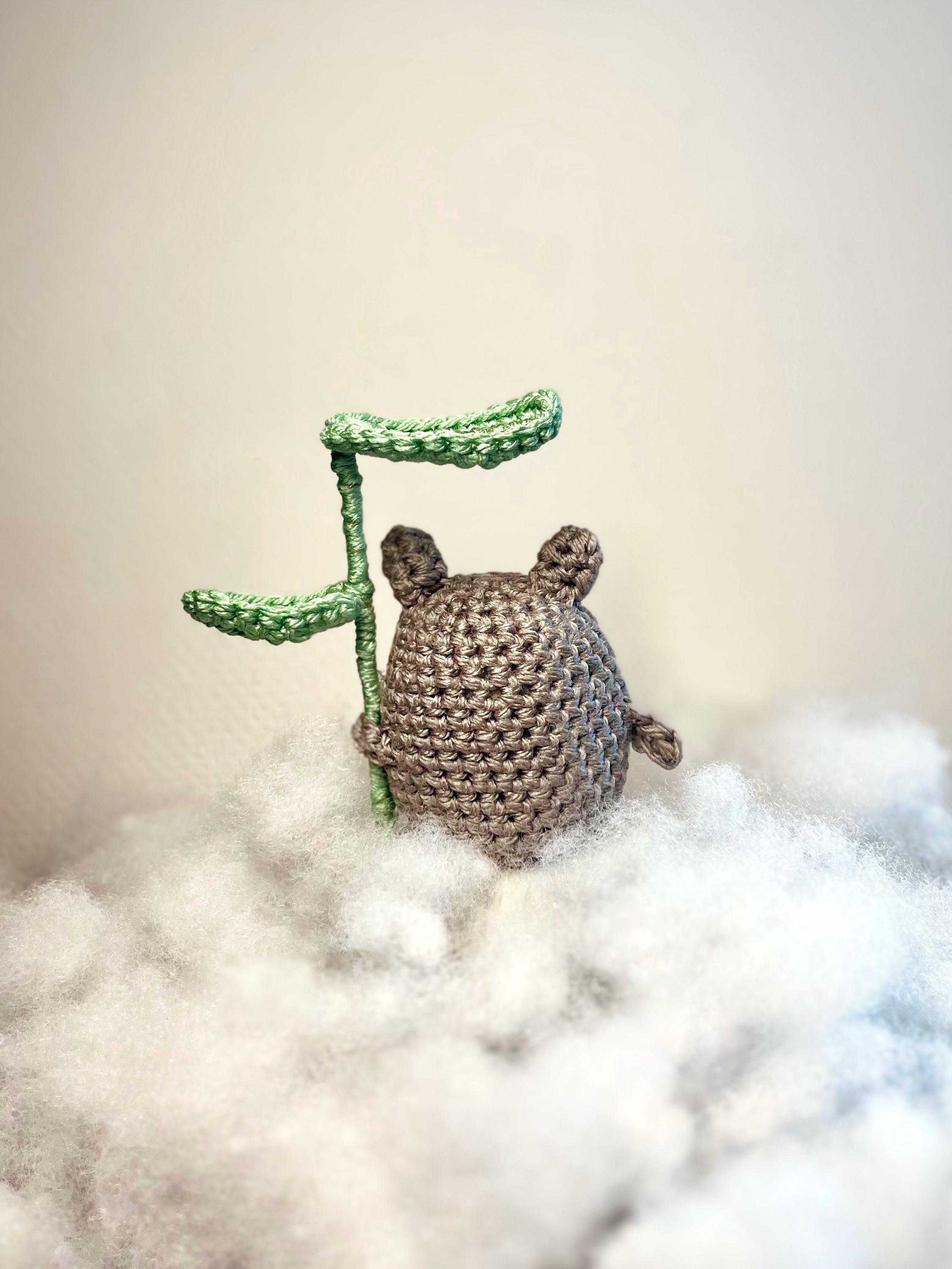 Totoro & Soot Sprites (susuwatari) Crochet Pattern - Studio Ghibli