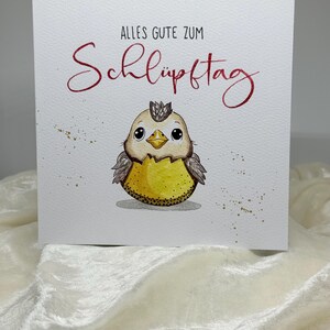 Geburtstagskarte, handgeschriebene Geburtstagskarte, Geldgeschenk, handgemacht, Karte mit Umschlag