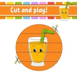 Cutting Worksheets for Kids – 40 Pages | Fine Motor Skills | Preschool Scissor Activities | Printable PDF image 9