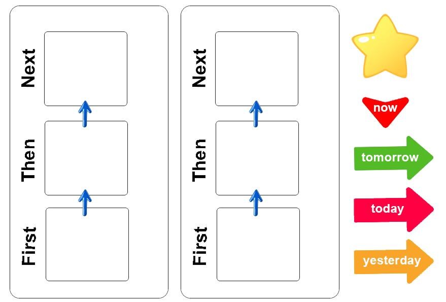 PECS Communication Cards for Girls: Visual Schedule (printable PDF) - Etsy