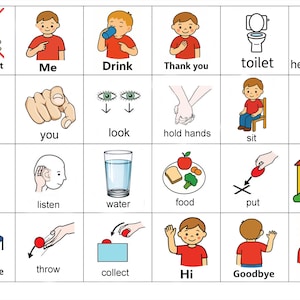 PECS Communication Cards for Kids | Printable Visual Schedule | First ...