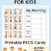 PECS Visual Schedule: Daily Routine Cards for Kids (digital Download ...