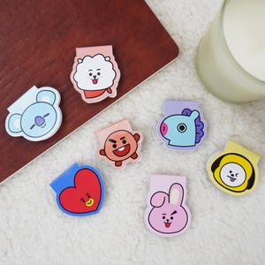 Bt21 Bookmark - Etsy