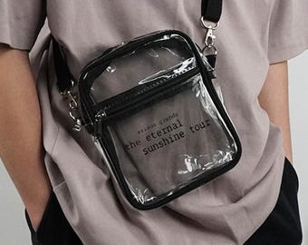 Ariana Grande stadium bag, Ariana Grande Concert Bag, Ariana Grande Clear Bag, Clear Crossbody Handbag