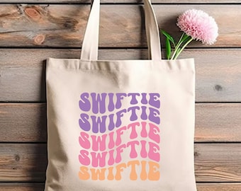 Swiftie Canvas Tote Bag, Taylor Swift Lover, Taylor Swift Tote Bag, Swiftie Tote Bag, Taylor Swift Gift, Swiftie Gifts, Taylor Swiftie Merch