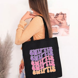 Swiftie Canvas Tote Bag, Taylor Swift Lover, Taylor Swift Tote Bag, Swiftie Tote Bag, Taylor Swift Gift, Swiftie Gifts, Taylor Swiftie Merch image 6