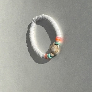 Multi-Color Clay Bead Bracelet