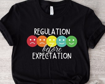 Regulation before expectation svg, one, autism, mental health, neurodivergent, ASD, ADHD, ADD, physical, occupational, therapy, special