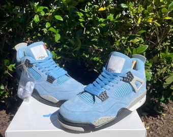 Air Jordan4 universiteitsblauw, heren en dames