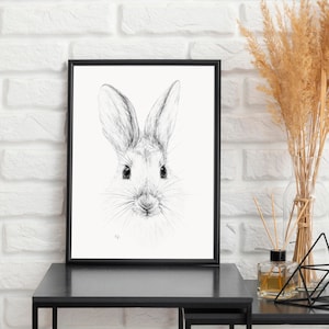 Kunstdruck von Hasen Print Printable Printable Printable Fine Art Print Printable Printable Fine Art Print Printable Print Print Print Print Print Print Digital Print Print Print