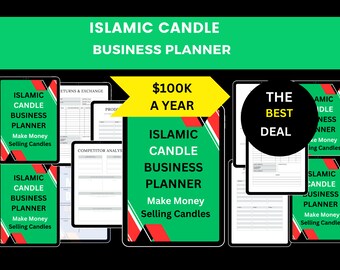Spark: The Complete Islamic Candle Business Planner Step By Step Halal Guide Printable