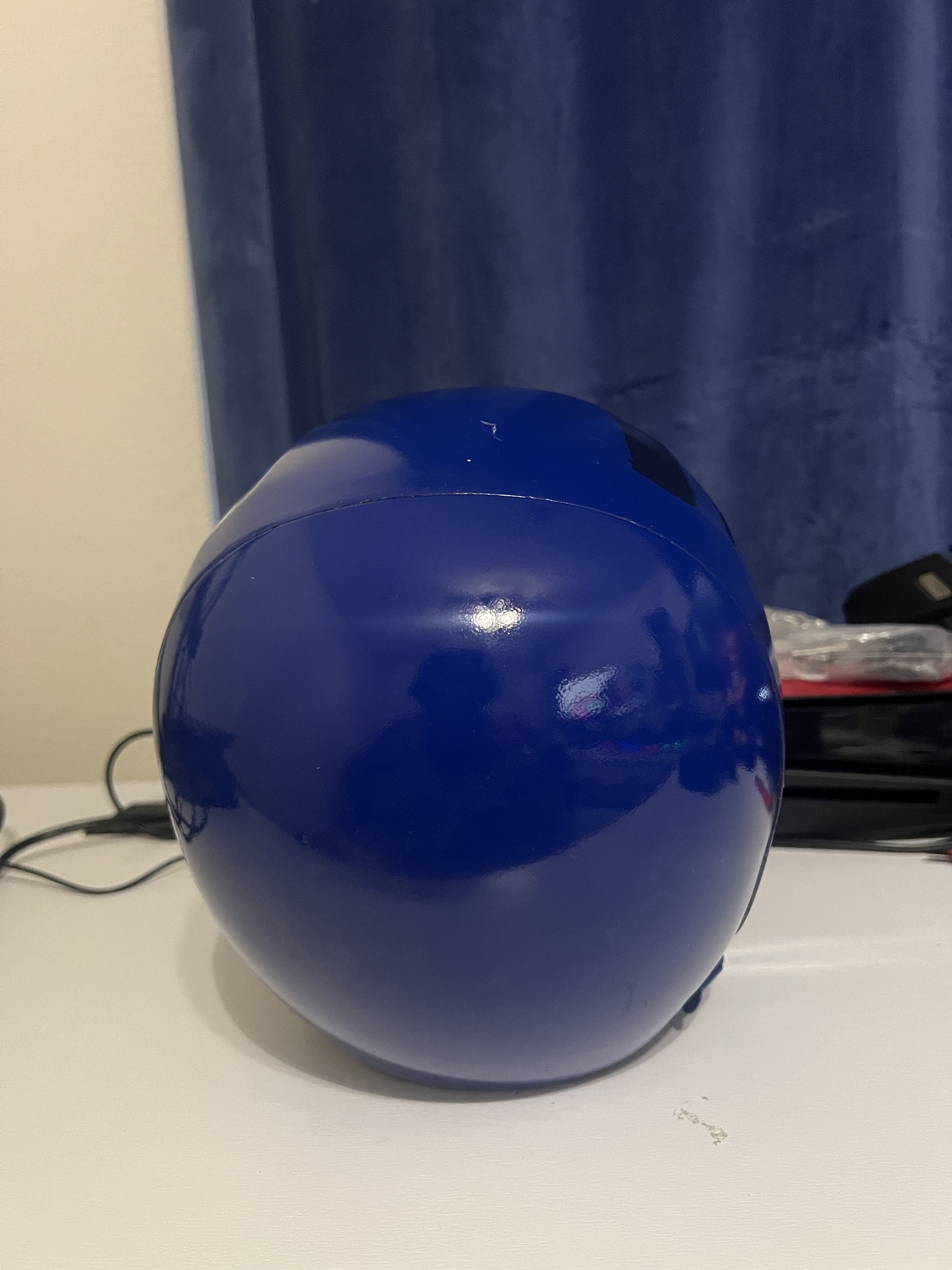 Power Rangers Turbo Blue Custom Helmet - Etsy