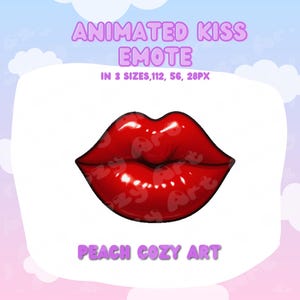 Animated Kiss Emote | Discord | Twitch | Stream Emotes