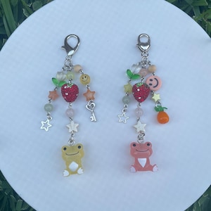 Silly Frog keychains