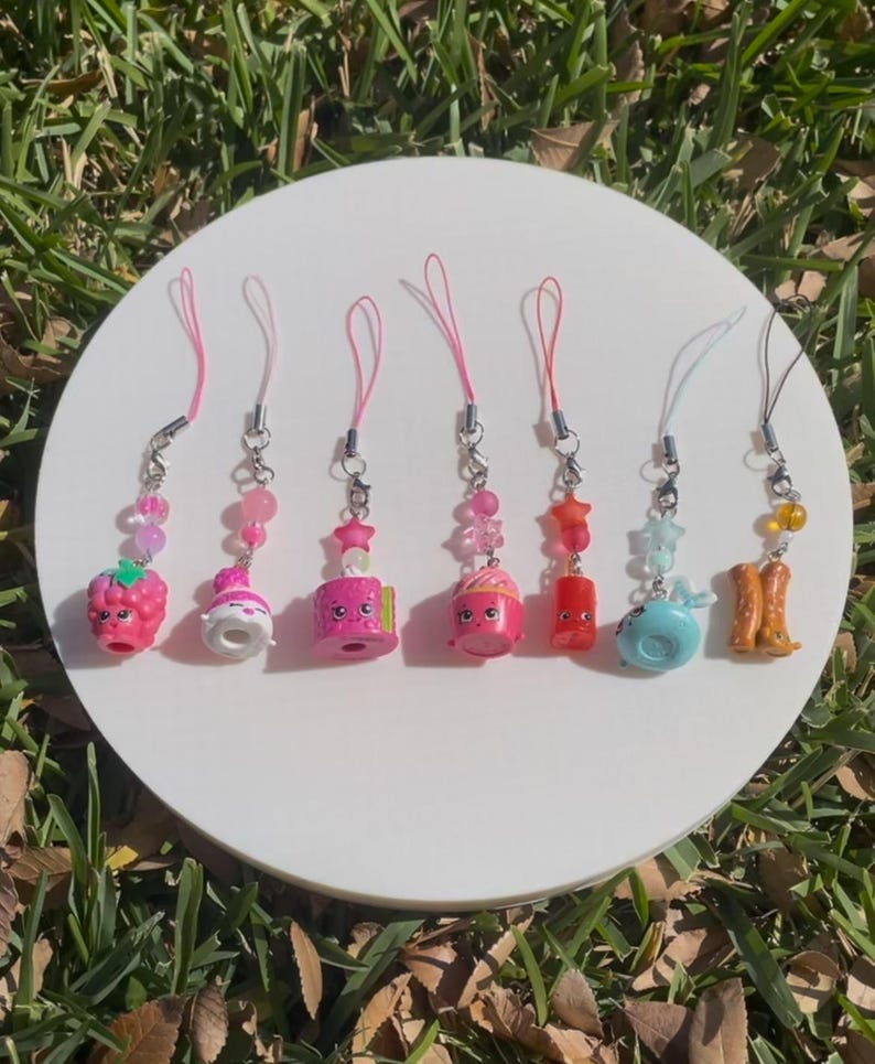 Shopkins Phone Charms! Etsy