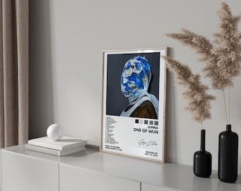 Gunna One of Wun Poster, Album Cover Druck, Tracklist Poster, Rap Poster, Hip Hop Poster, Musik Poster, Gunna. Personalisiertes Poster, Digital