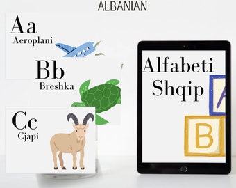 Digital download Alphabet flash card