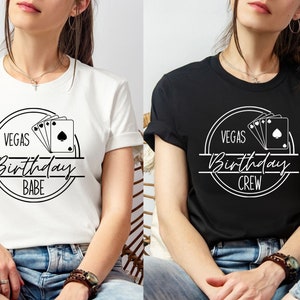 Vegas Birthday Shirt, Birthday Crew Shirt, Las Vegas Trip Birthday, Vegas Birthday Vacation, Vegas Party Shirt, Girls Vegas Trip Shirt