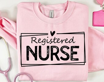Registered Nurse Shirt for Women, RN TShirt for Registered Nurse, Nursing T-Shirt for Nurse, Gift for Registered Nurse, RN Graduation Gift