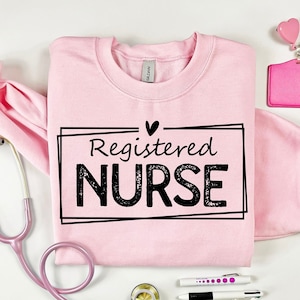 Registered Nurse Shirt for Women, RN TShirt for Registered Nurse, Nursing T-Shirt for Nurse, Gift for Registered Nurse, RN Graduation Gift