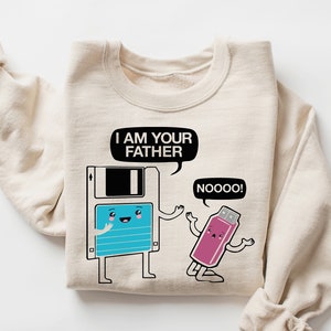 I am Your Father T-Shirt, Floppy Disk Shirt, Computer Science T Shirt, Engineer Shirt, Engineering, Coding Tshirt, Computer Tech USB Tee