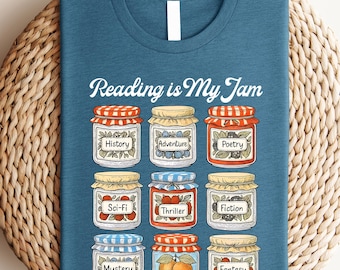 Reading Teacher Shirt, Reading is My Jam, Reading Specialist Tee, English Coach, Reading Teacher Shirt, Appreciation Gift, Reading Shirt